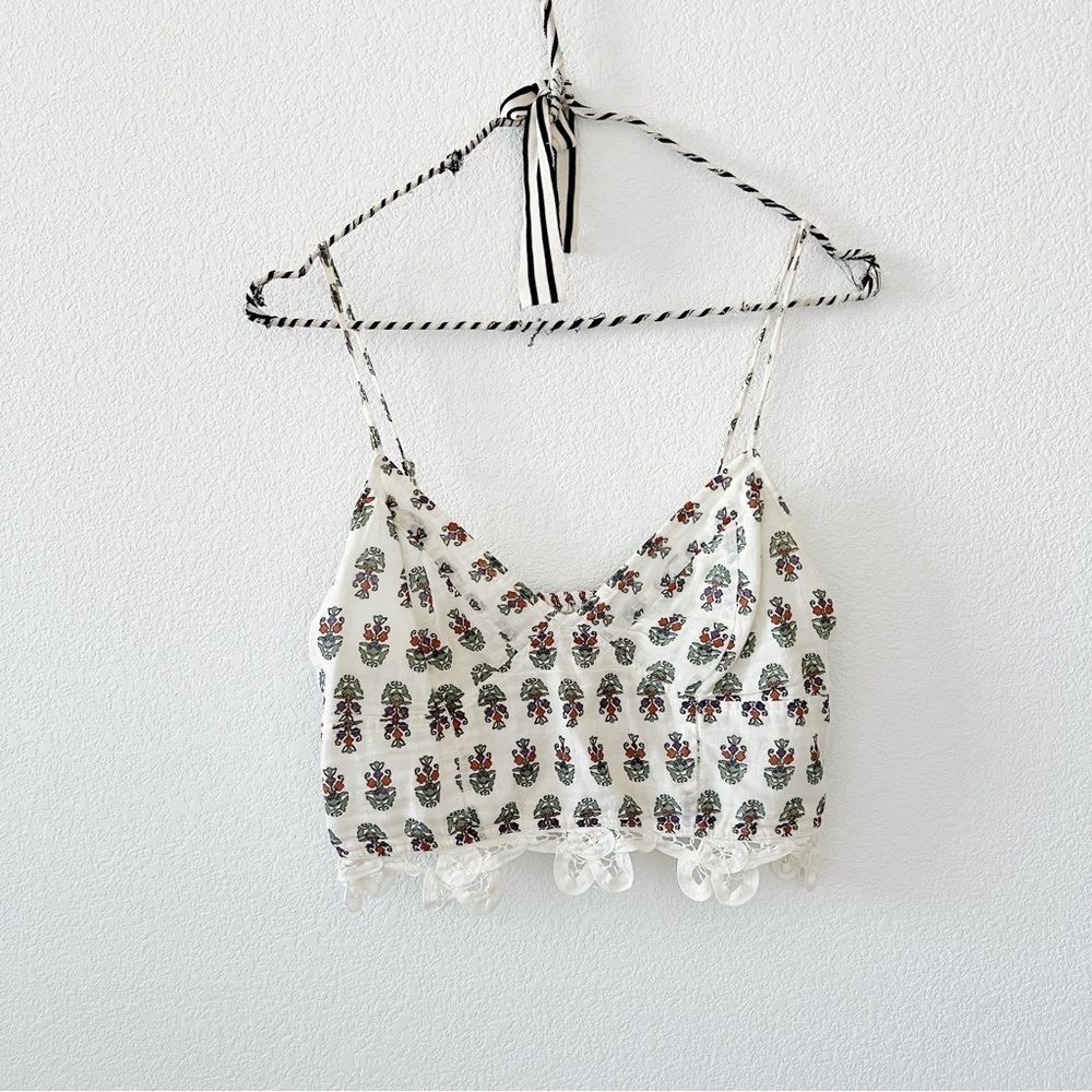 Free People FP One Battenburg Bralette Crop Top